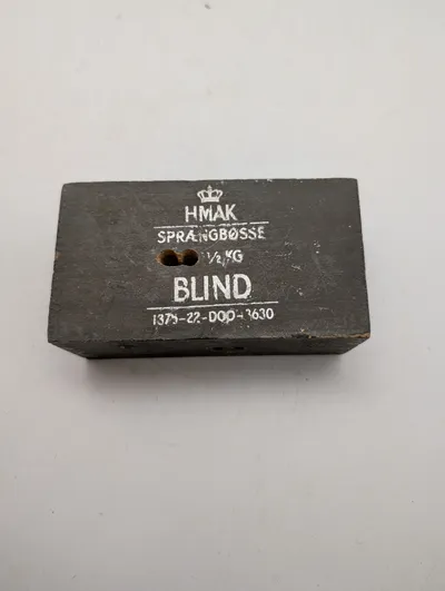 HMAK Sprængbøsse 1/2 kg Blind - Dansk Militær Øvelsesammunition