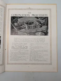 Officielt Souvenirprogram for Kong George VI og Dronning Elizabeths Kroning