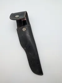 G96 Brand Model 930 Rust Proof Steel Hunting Knife with Leather Sheath