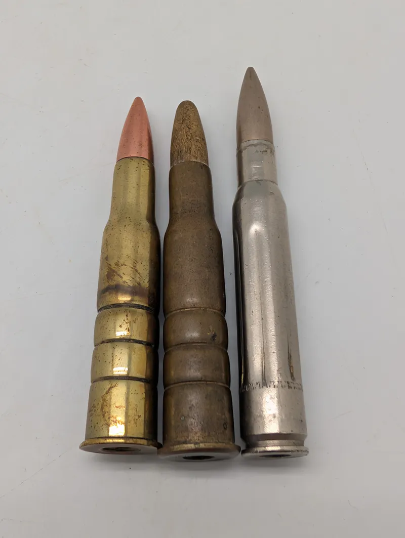 Samling klikpatroner, gevær 89 mm. 