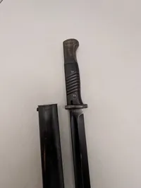 Tysk K98 Bajonet S84/98 III med metalskede WW2 Luftwaffe 