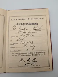 Samling af tyske dokumenter fra det 20. århundrede inkl. Kennkarte