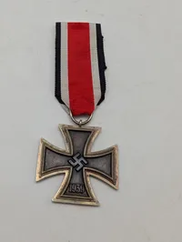 Tysk Jernkors af 2. Klasse (EK2) 1939 med originalt bånd
