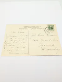 Antique Næstved Postcard, Udsigt fra Møllebakken View