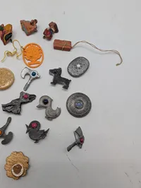 Collection of Vintage German WHW Winterhilfswerk Charity Pins and Badges