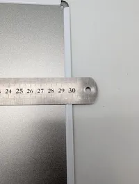  metalskilt med motiv af langdistanceskydning