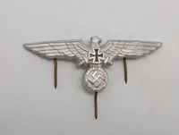 Tysk Veteranforbund (Kyffhäuserbund) kasketørn i aluminium