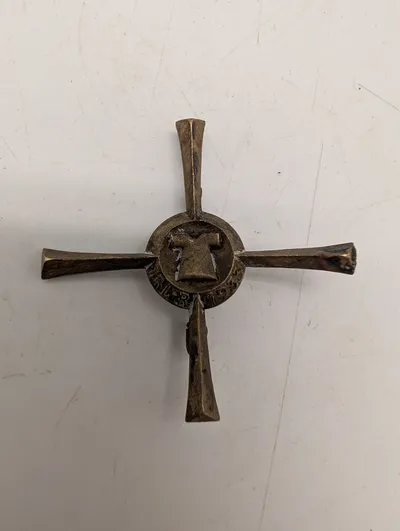Tysk pilgrimskors fra Trier 1933, bronze