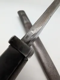 Tysk M1884/98 III Bajonet, Näve-Werke Walter & Co.