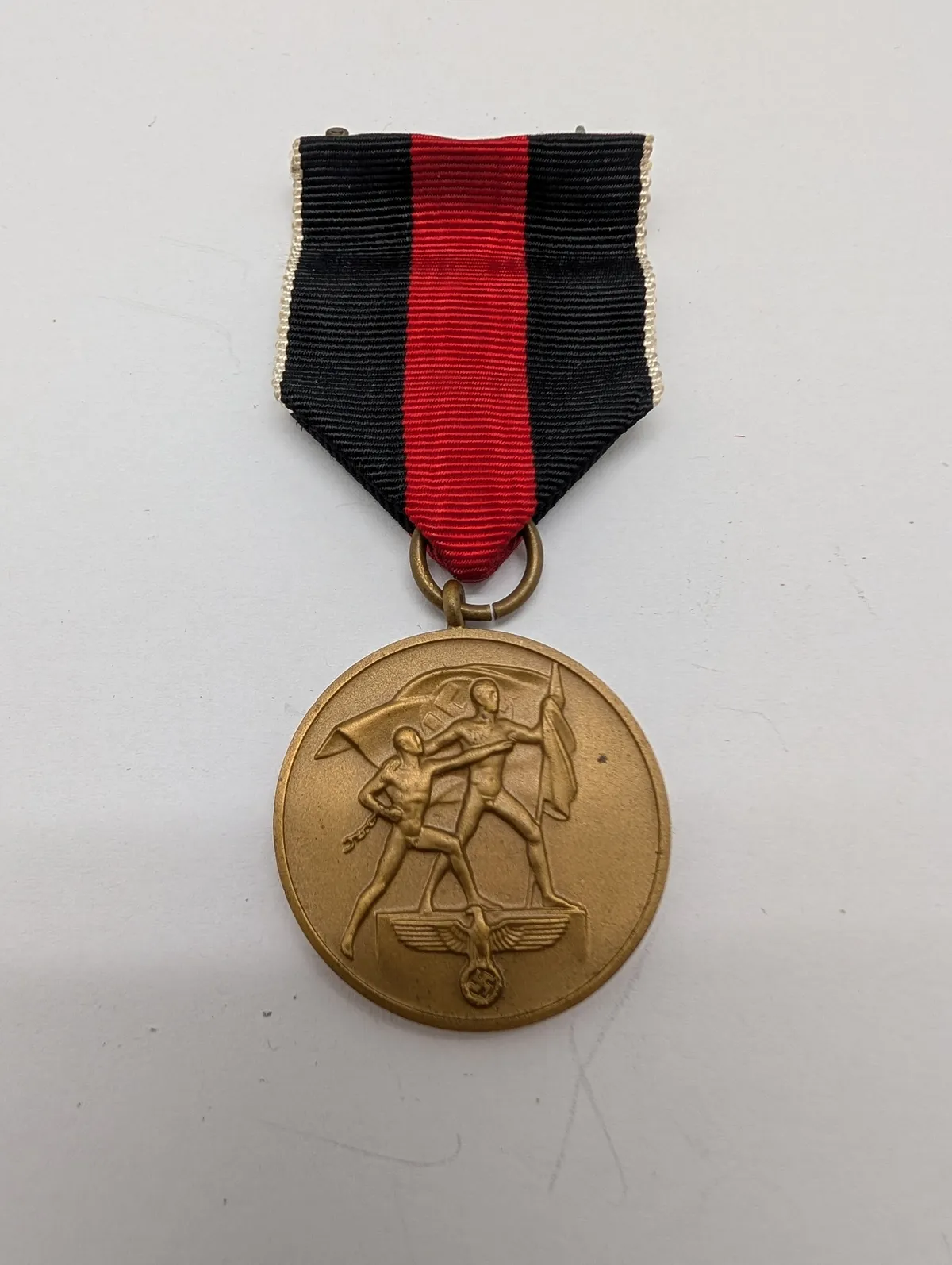 Tysk Sudetenland-medalje (1. oktober 1938) med bånd