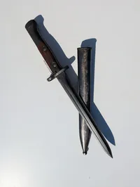 Tyrkisk M1935 Mauser bajonet med skede