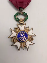 Belgien, Leopold II's Orden, Officerskors med roset