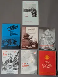 Collection of Danish Military and Resistance History Books and Pamphlets