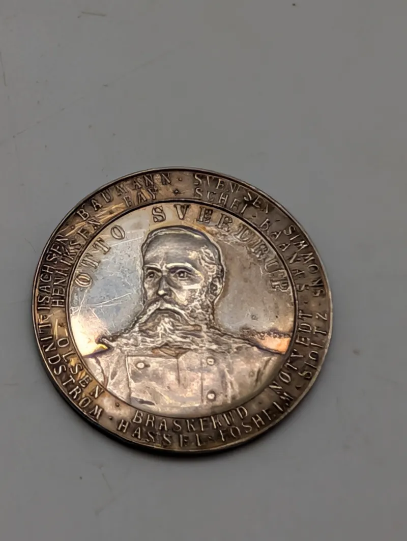 Den Kongelige Mynt Otto Sverdrup Sølvmedalje 1903