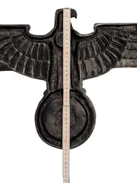 Tysk Reichsadler-vægørn i Aluminium , postwar 