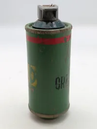 Britisk No. 80 Mk 1 WP Røghåndgranat, Træmodel 