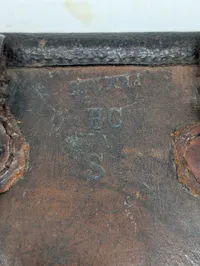 Dansk 1867 patrontaske godt stemplet 