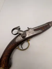  Dansk ringhane pistol model 1848 Kronborg, 2 Dragon regiment 