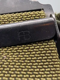 Dansk Militær M1 Stålhjelm med Camouflage Net og Elastikbånd