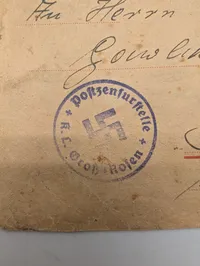 Gross-Rosen koncentrationslejr postkort fra 1943