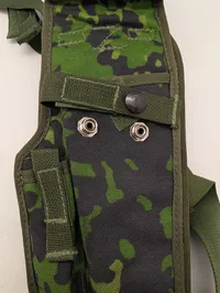 Danish Military M/96 Pistolhylster and Extension in M84 Camouflage