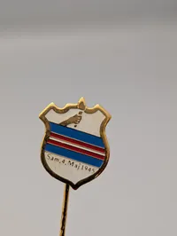 Danish Liberation Commemorative Lapel Pin, Sam. 4. Maj 1945