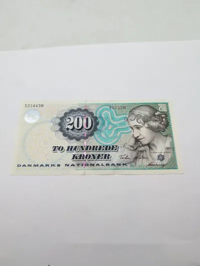 Danmark 200 Kroner Seddel, Serie 1997, Johanne Luise Heiberg