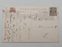 Vintage Danish Christmas Postcard by Raphael Tuck & Sons Oilette Series