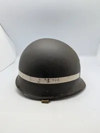 Amerikansk M1 MP Hjelm med Micarta Liner (1952)
