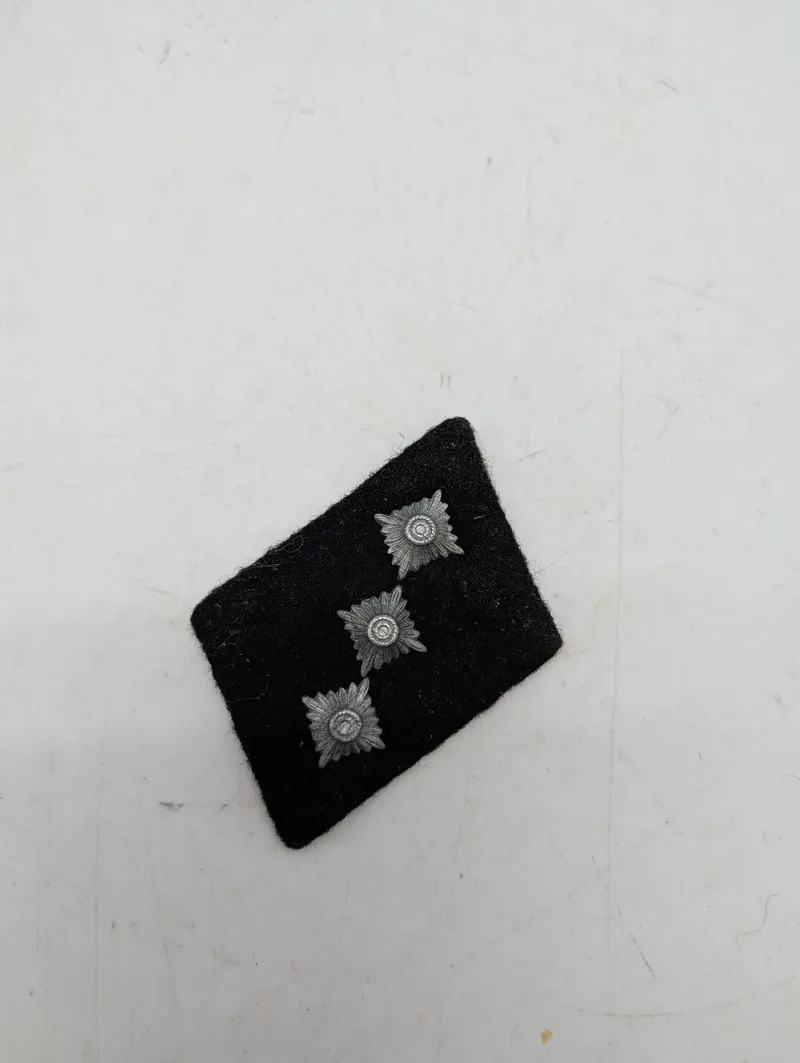 Tysk WW2 SS kravespejl, originalt 