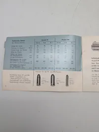 Walther PP Selbstlade-Pistolen Instruktionsmanual