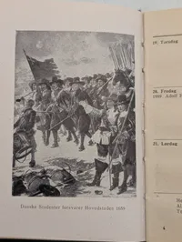 SS Kalender 1945: Lommebog for danske SS-Frivillige, original og komplet 