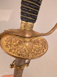 Amerikansk Model 1860 Officer's Sabel med Skede