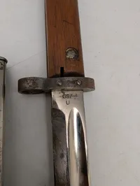 Tjekkoslovakisk VZ-24 Bajonet med Skede - CSZ Mærket
