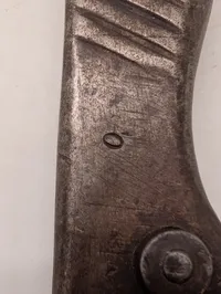 Tysk WW2 Pioner bajonet Ersatz sjælden 