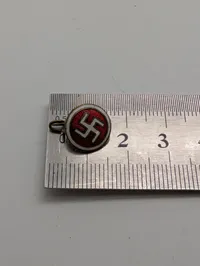 Dansk D.N.A.S.A.P partimærke WW2, originalt 