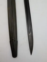 Amerikansk M1917 Bajonet med M1917 Læderskede