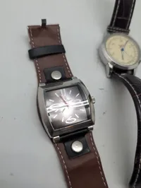 Samling af fire herreure fra Seiko, Angelo-Milano og Poker EM