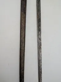 Fransk Model 1874 bajonet med Metalskede