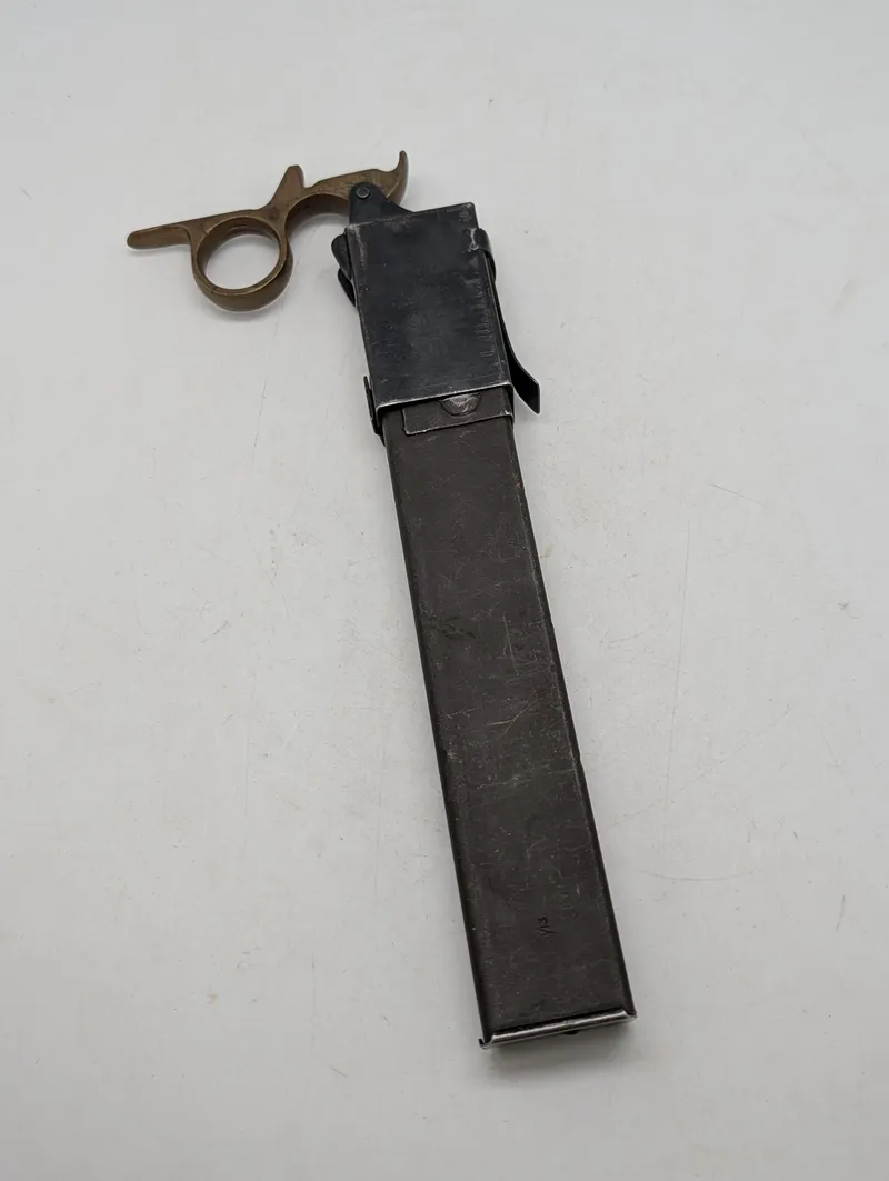 Nedkastet Steen gun magasin med hurtiglader WW2 