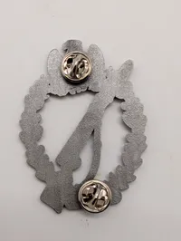 WWII German Anti-Partisan War Badge and Infantry Assault Badge POSTWAR