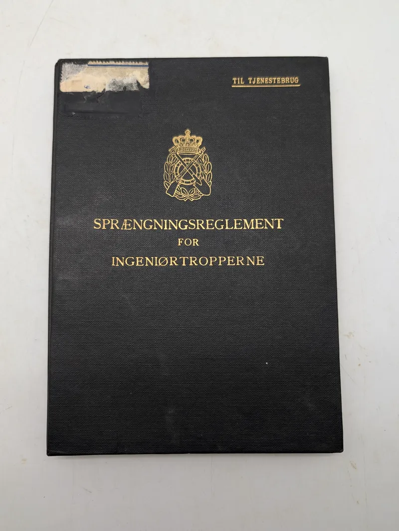 Dansk Militær Sprængningsreglement for Ingeniørtropperne