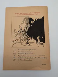 WWII Danish Propaganda Booklet 'Anti-Europa-Pagten' by Peder Nielsen