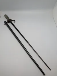 French Model 1886 Lebel Épée Bayonet with Scabbard