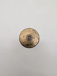 Antik messingpatronhylster, ca. 20 mm kaliber