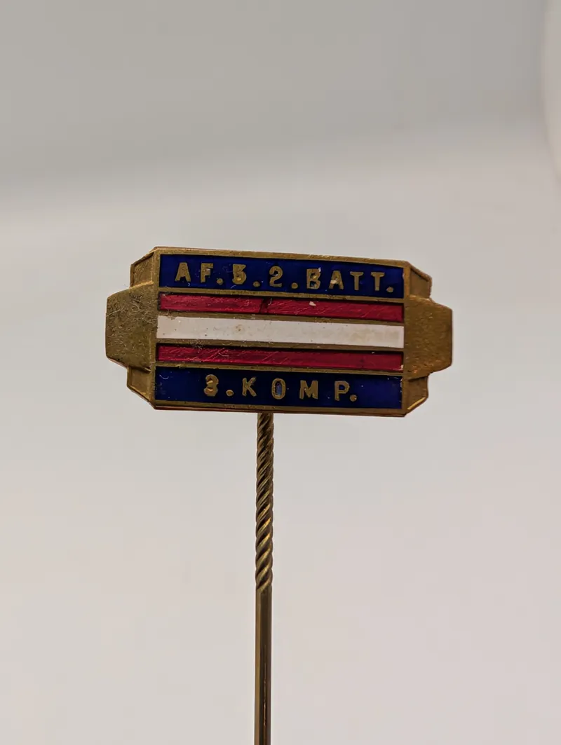 modstandsbevægelsen pin, sjælden  - AF.5.2.BATT. 3.KOMP.