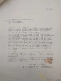 M. W. Mørch & Søn's Efterfølger, Arkivmateriale vedr. 5. Regiment
