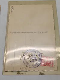 Tysk militærhistorisk samling med breve og portrætfotos fra 1940'erne