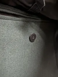 Dansk Militær Uniformsjakke med Rigsvåben Kraveemblem M69