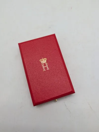 Dansk Kongelig Medaljeæske med Prins Henriks monogram
